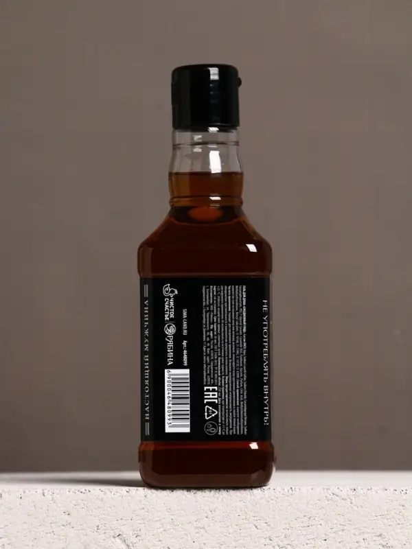 Гель для душа виски &laquo;Крутой мужик&raquo;, 250 мл, аромат мужского аромата, Чистое счастье