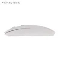 Мышь Luazon MB-1.0, беспроводная, оптическая, 1600 dpi, USB, белая
