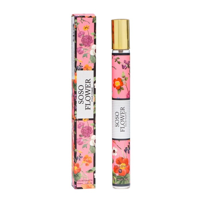 Парфюмерная вода женская Soso Flower, 35 мл Парфюмерная вода женская Soso Flower, 35 мл