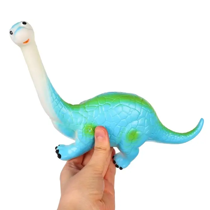 Резиновая игрушка для ванны Крошка Я &laquo;Динозавр: Диплодок&raquo;, большая, 22 см, с пищалкой