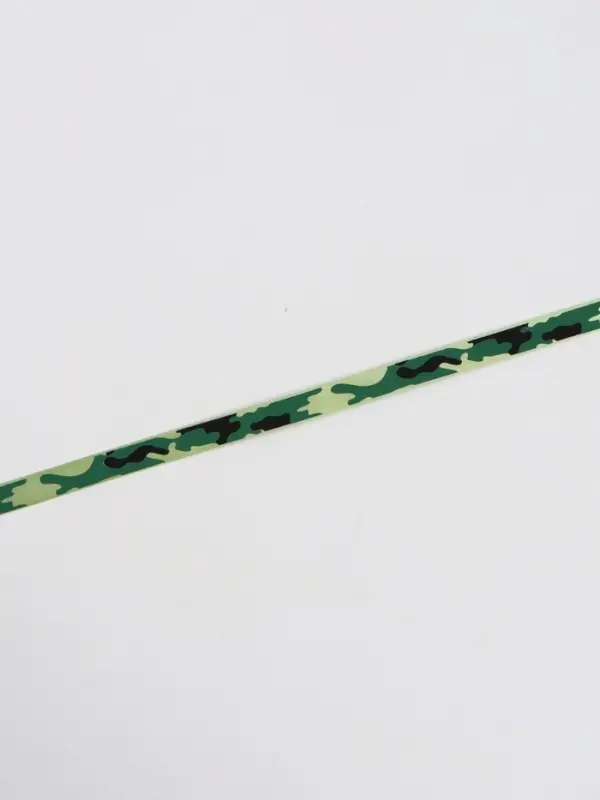 Лента атласная &laquo;Камуфляж&raquo;, 1.5&times;22.5 (&plusmn; 1) м, зелёная