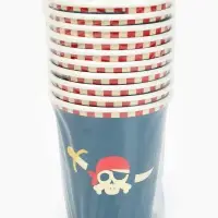 Стакан одноразовый бумажный «Пиратская вечеринка», 250 мл Стакан одноразовый бумажный «Пиратская вечеринка», 250 мл