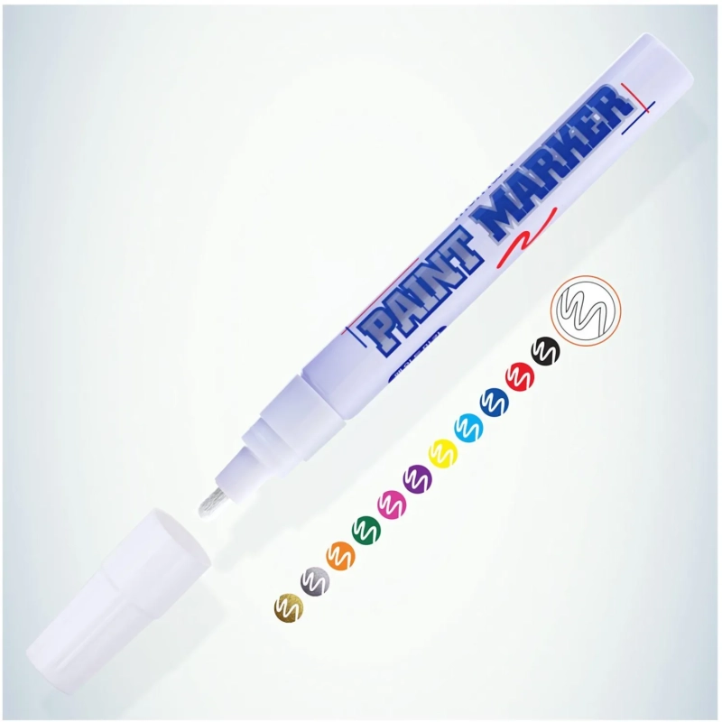 Маркер лаковый MunHwa 4 мм белый