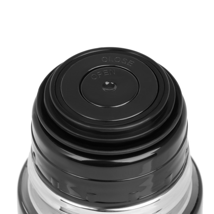 Термос, Гильза, 500 мл, с кружкой, сохраняет тепло до 8 часов, нержавеющая сталь, белый