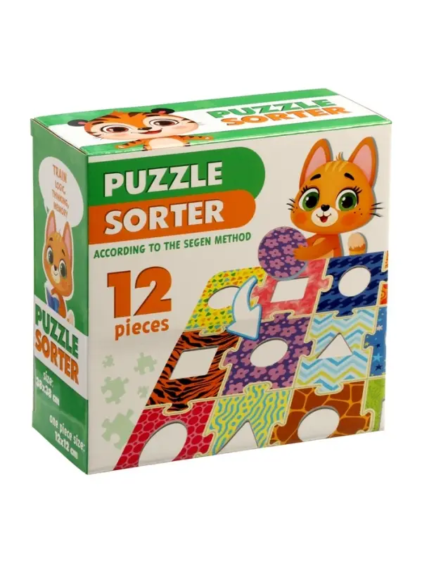 Sorter puzzle 12pcs Sorter puzzle 12pcs