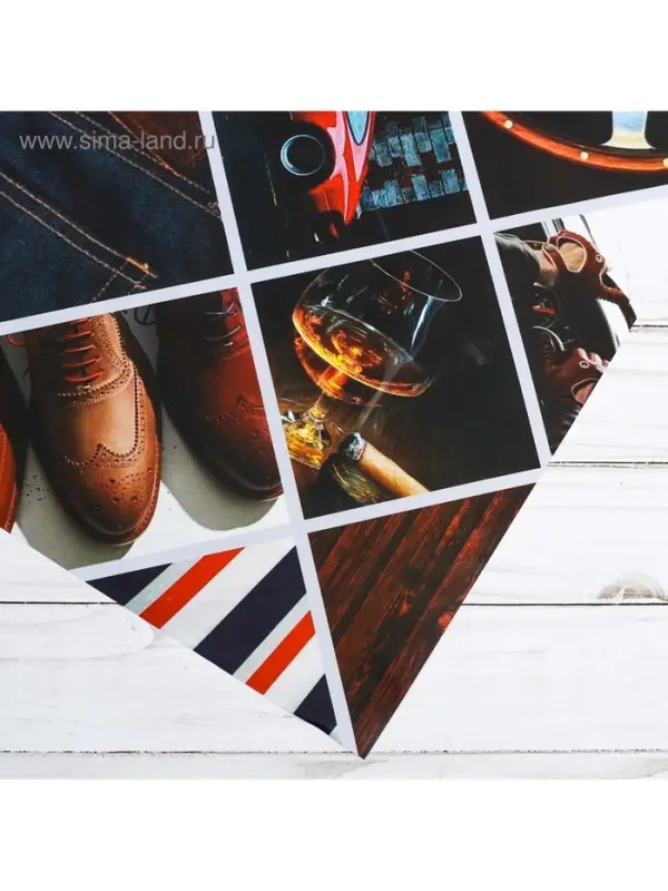 Бумага упаковочная глянцевая «Мужская», 70 х 100 см