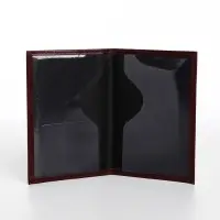 Обложка для паспорта, цвет бордовый Обложка для паспорта, цвет бордовый