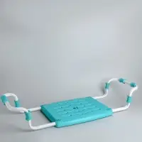 Сиденье для ванны раздвижное, 35&times;29 см, цвет бирюза