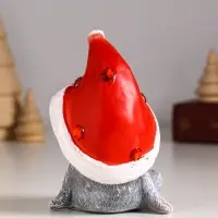 Фигура "Мышонок новогодний" 11х7,5х8,5 см
