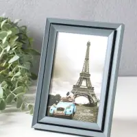 Фоторамка пластик 10х15 см "Остин" серый графит 18,5х13,5х1,5 см