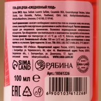 Подарочный набор URAL LAB «Сказочного года»: гель для душа 100 мл и крем для рук 30 мл, Новый Год