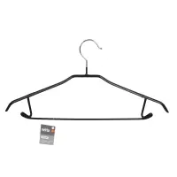 VETTA Вешалка металл с ПВХ покрытием 45см, цвет черный, TCH-202