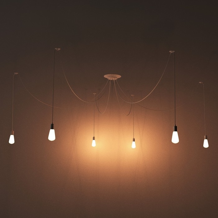 Светильник Светильник "Паук" 6x40Вт E27 белый BayerLux