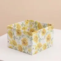 Коробка самосборная &laquo;Подсолнух&raquo;, размер 12&times;12&times;8 см, микрогофрокартон
