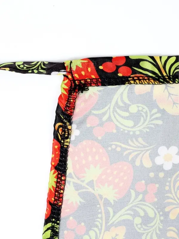 Карнавальная юбка "Марья Кудесница" цвет черный