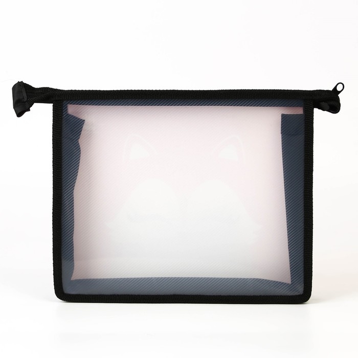 Папка для тетрадей А5 на молнии сверху пластик ПМ-А5-29 «Лиса» Папка для тетрадей А5 на молнии сверху пластик ПМ-А5-29 «Лиса»