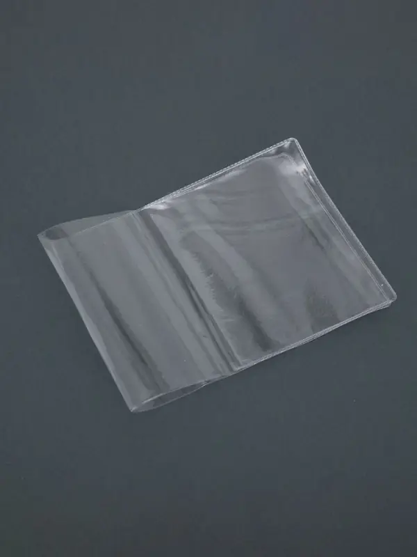 Обложка для зачётной книжки, 120 мкн, прозрачная