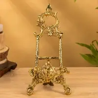 Мини мольберт "Трезубец" латунь 30х14х6 см Мини мольберт "Трезубец" латунь 30х14х6 см