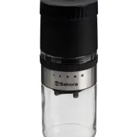 Кофемолка Sakura SA-6164, 3 в 1, мельница, стеклянная ёмкость для хранения, стакан для кофе Кофемолка Sakura SA-6164, 3 в 1, мельница, стеклянная ёмкость для хранения, стакан для кофе