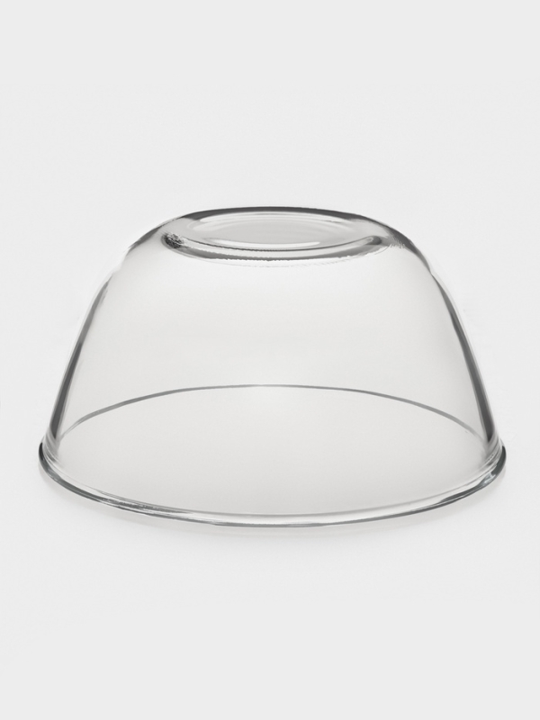 Салатник Simple, цвет прозрачный, 19х9.5 см, 1.6л Салатник Simple, цвет прозрачный, 19х9.5 см, 1.6л