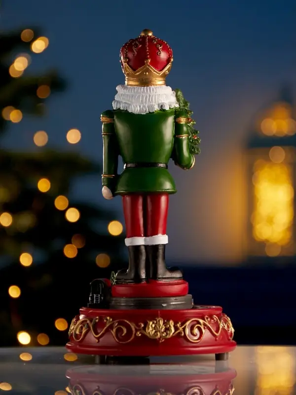 Фигура светодиодная  Фигура светодиодная "Щелкунчик" 22х11 см, 2 LED, LR41x3 (в компл), Т/БЕЛЫЙ