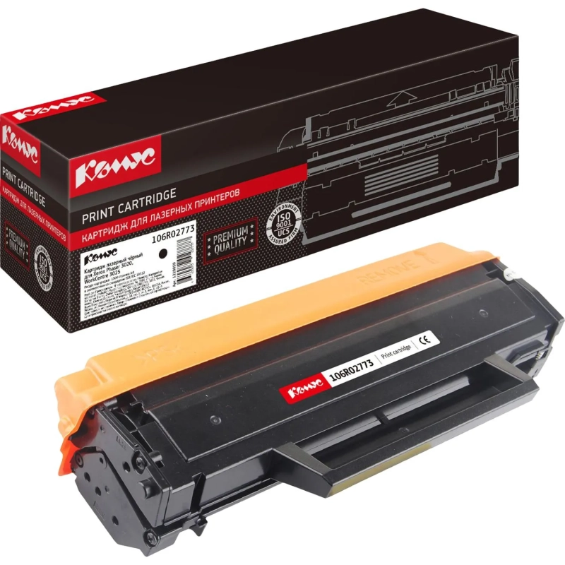Картридж лазерный  Комус 106R02773 чер. для Xerox WC3025