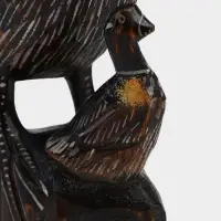 Сувенир &laquo;Утка с утёнком&raquo;, 52&times;9&times;17 см, дерево