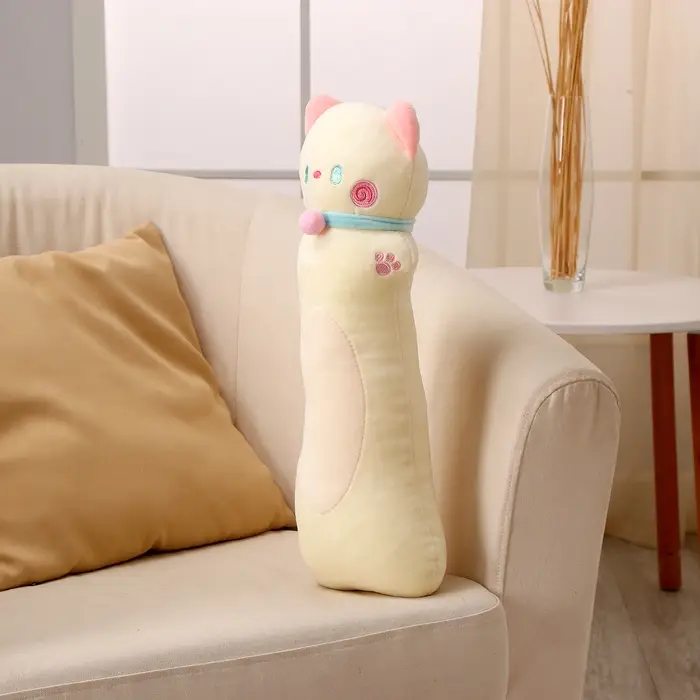 Мягкая игрушка &laquo;Кот-батон&raquo;, 50 см, цвет бежевый