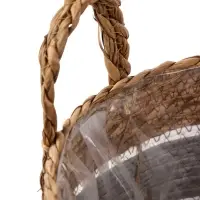 Кашпо плетёное для цветов &laquo;Инга&raquo;, коричнево-серое, набор 3 шт.