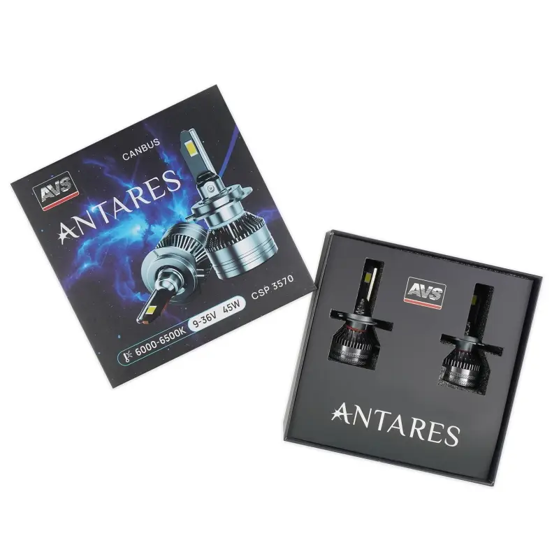 Светодиодная лампа AVS Antares H7/Н18, 9-36V, 45W, 2 шт.