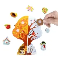 Игра развивающая на липучках "Времена года" 05948