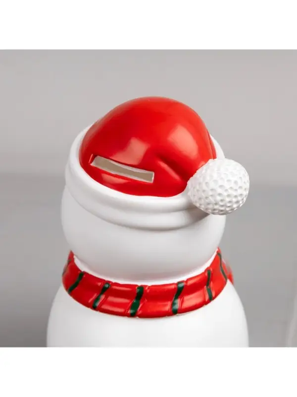 Светодиодная фигура &laquo;Снеговик&raquo; 9&times;20&times;9 см, пластик, от батареек LR44&times;3, свечение тёплое белое