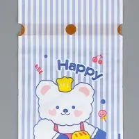 Пакет полиэтиленовый подарочный с лентой, "Счастье", 13 х 23 см Пакет полиэтиленовый подарочный с лентой, "Счастье", 13 х 23 см