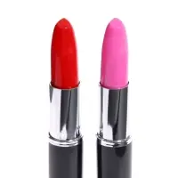 Ручка-прикол Calligrata &laquo;Помада&raquo;, синий/чёрный стержень, шариковая, МИКС