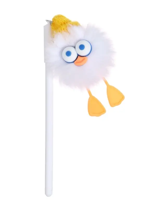 Ручка гелевая-прикол «Утенок» (штрихкод на штуке)