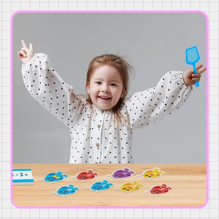 Развивающий набор &laquo;Весёлые хлопушки&raquo;, 20 карточек, 3+