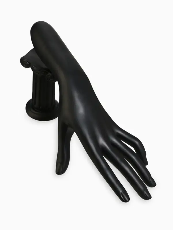 Подставка для украшений &laquo;QF. Рука&raquo;, 10.5&times;23.5&times;13 см, чёрная