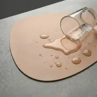 Салфетка сервировочная на стол Доляна &laquo;Тэм&raquo;, 45&times;35 см, персиковая