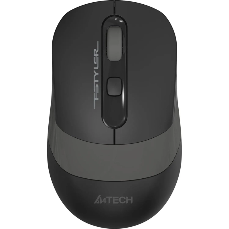 Мышь компьютерная A4Tech Fstyler(FG10S GREY)черн/сер/2000dpi/беспроводн/4кн