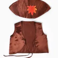 Карнавальный набор "Гриб-боровик" шапка, жилетка Карнавальный набор "Гриб-боровик" шапка, жилетка