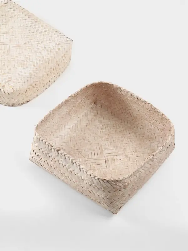 Набор плетёных корзин &laquo;Энди&raquo;, 28.5&times;28.5&times;18.5 см