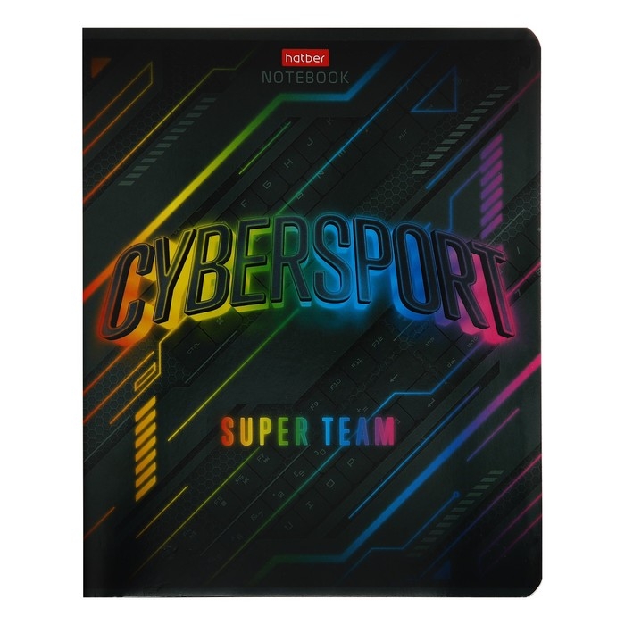 Тетрадь А5, 48 листов клетка Геймеры, обложка мелованный картон,скругленые углы, блок 65 г/м2, 5 видов МИКС