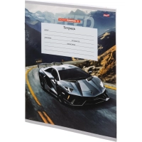 Тетрадь линия 12л. Авто и пэйзаж, ассорти, 2 (12-5571)