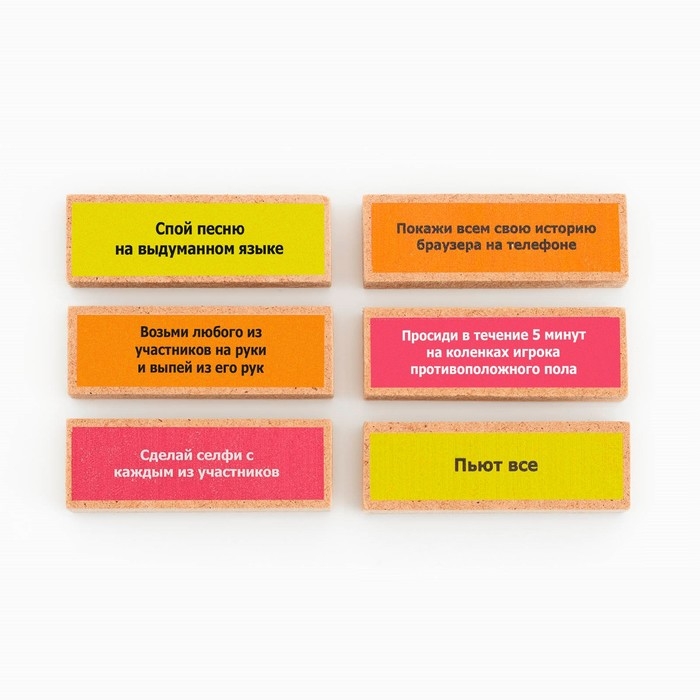 Падающая башня дженга, настольная игра, дженга  Падающая башня дженга, настольная игра, дженга "Вечеринка", 54 бруска с заданиями, 18+