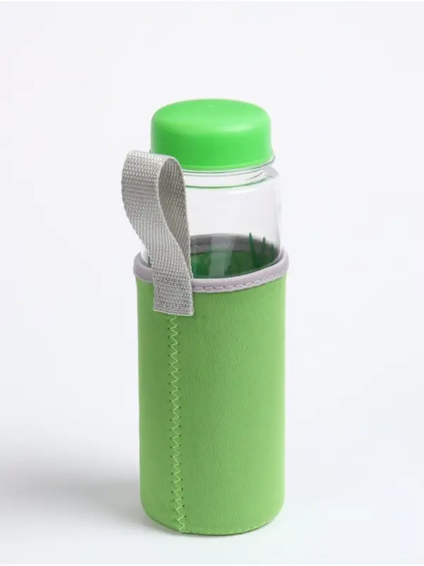 Бутылка для воды My bottle, 500 мл, 19.5&times;6 см, чехол в комплекте, цвет МИКС