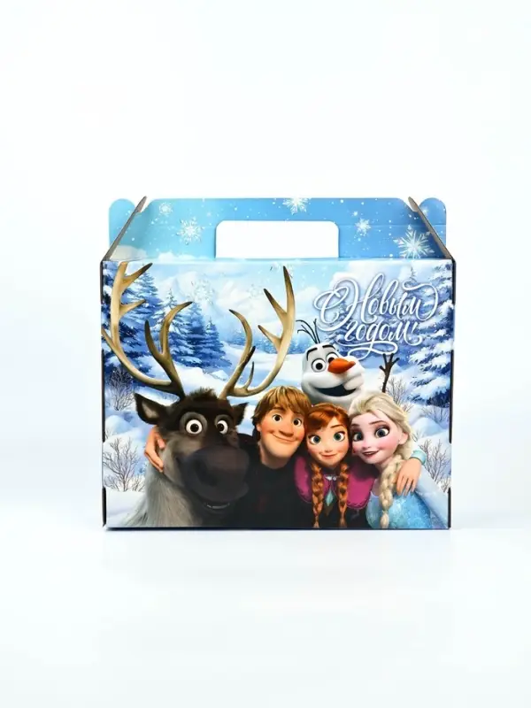 Коробка подарочная Коробка подарочная "С Новым годом!", Холодное сердце, 33,7 х 27,7 х 7,9 см