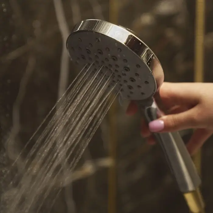 Лейка для душа ZEIN Z421, пластик, 5 режимов, цвет хром