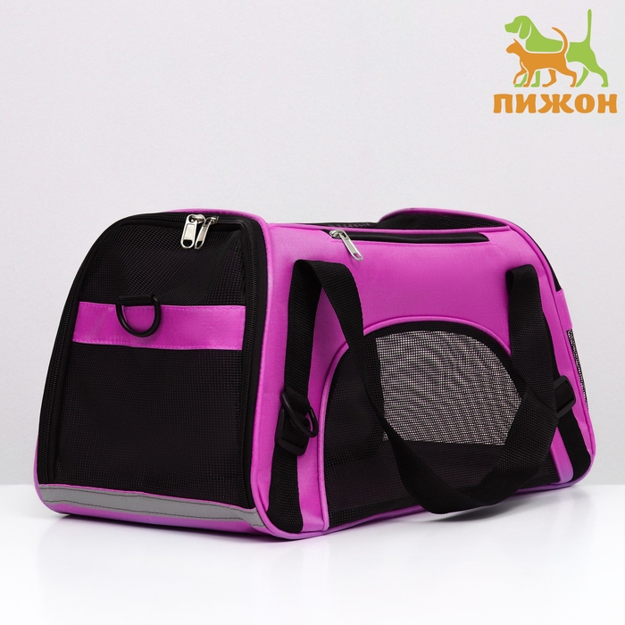 Сумка-переноска сетчатая,52 х 25 х 33 см,  фиолетовая Сумка-переноска сетчатая,52 х 25 х 33 см,  фиолетовая