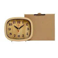 Будильник-часы настольные &laquo;Дерево&raquo;, 12.5&times;10.5 см, от батарейки АА