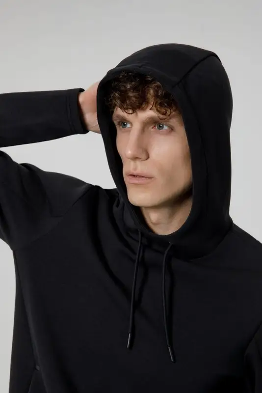 Худи унисекс Begi, черное, размер XS Худи унисекс Begi, черное, размер XS